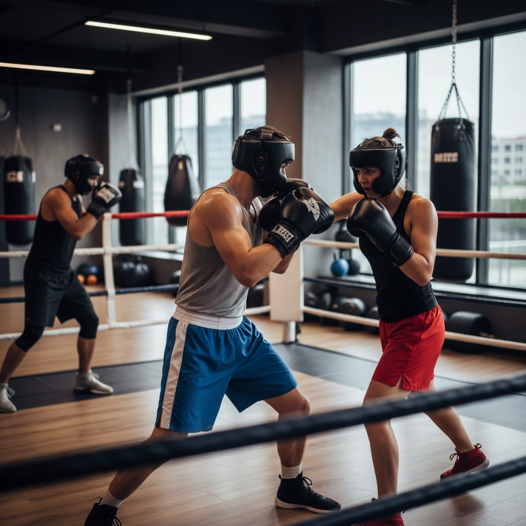 Obrambene tehnike boks za srednju i profesionalnu razinu