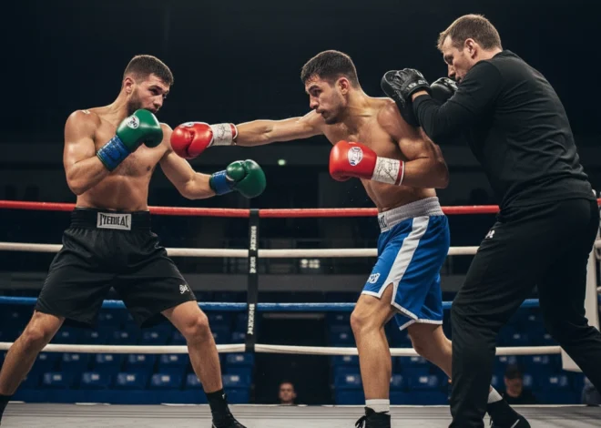Bokserski udarci u ringu: tehnika krošea i direkt udarca