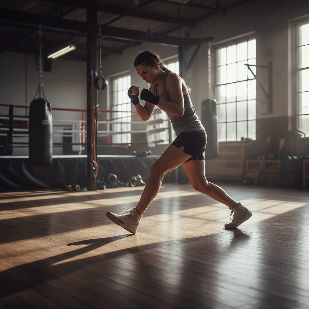 Rad nogu boks: kako poboljšati pivot i korake