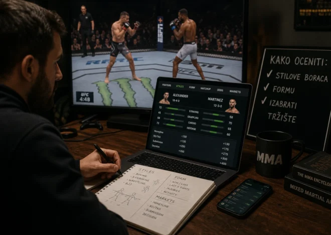 Praktičan vodič za klađenje na MMA: kako oceniti stilove boraca, formu i izabrati tržište