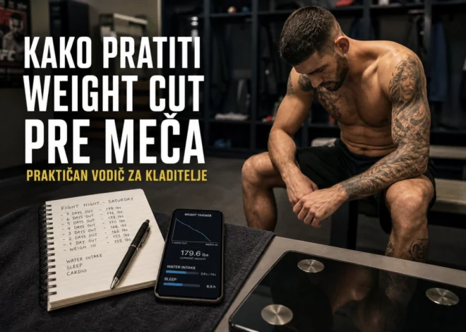 Kako pratiti weight cut pre meča — praktičan vodič za kladitelje