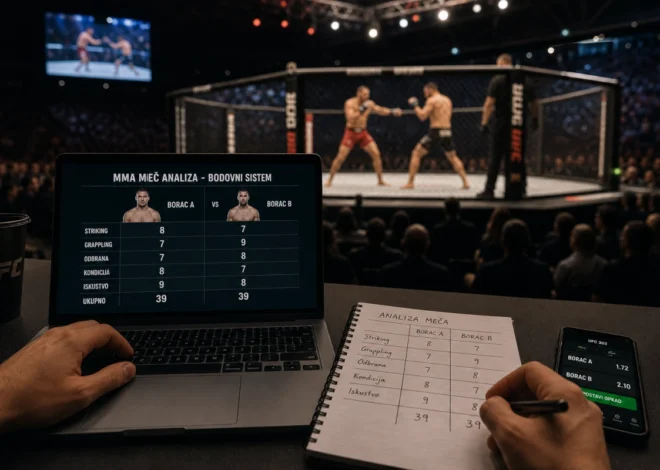 Praktičan vodič za klađenje na MMA: jednostavan bodovni sistem za analizu mečeva