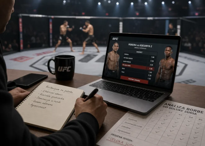 Klađenje na UFC: vodič za analizu borbe do odluke sudija
